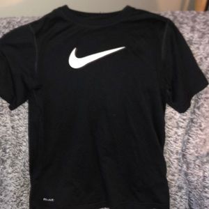 Kids medium black Nike dri-fit T-shirt